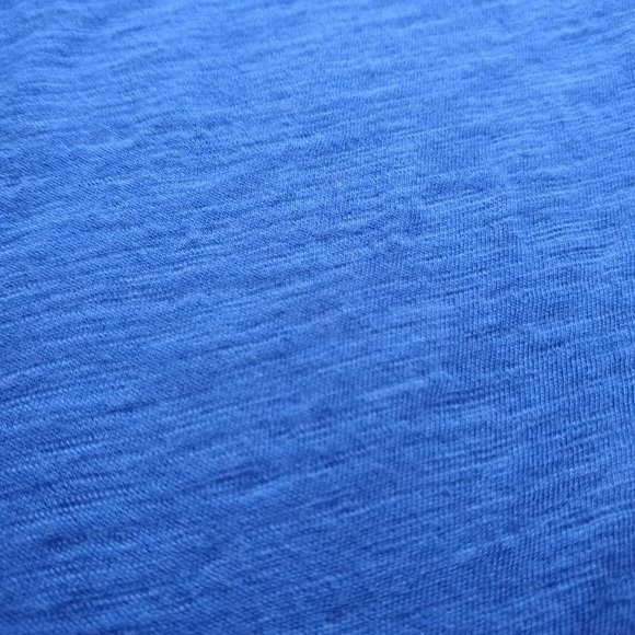 Talbots lightweight blue slub cotton waterfall open front cardigan XS - Picture 5 of 7